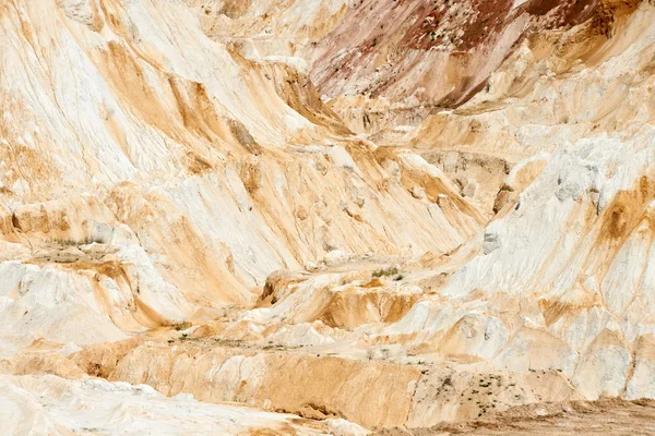 White limestone in a quarry — Stock Photo, Image