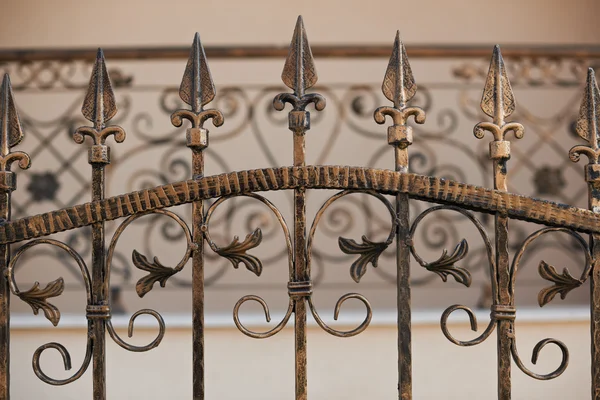 stock image Ironwork fence