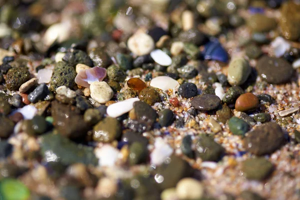 Colorful beach stones — Stock Photo, Image