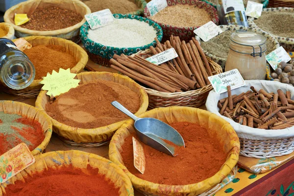 Spices for sale — Stock Photo, Image