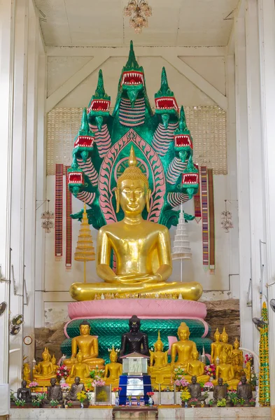 Buddha with seven naka — Stock Photo, Image
