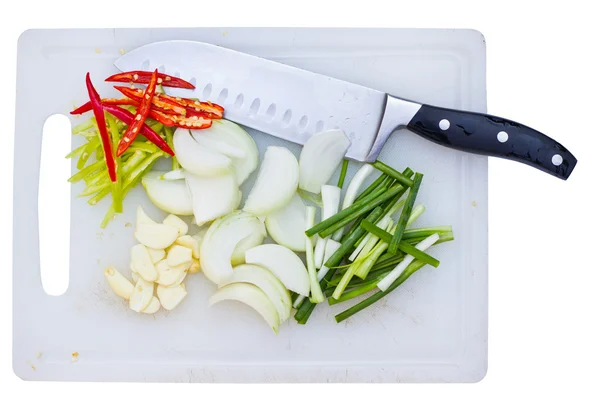 stock image Ingrediant and knife