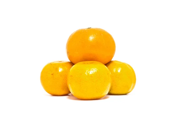 Pomeranče, samostatný — Stock fotografie