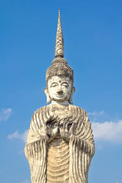 Scultura di buddha a Nongkhai, Thailandia — Foto Stock