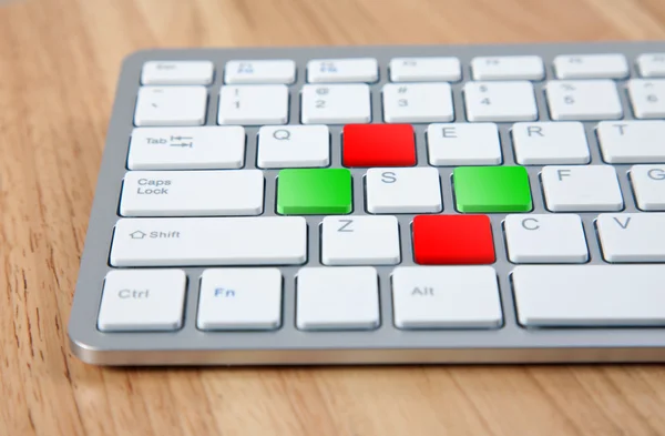 Klávesy klávesnice — Stock fotografie