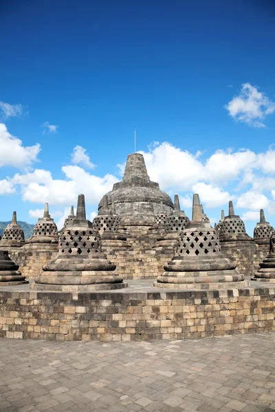 Borobudur tempel, Indonesië — Stockfoto