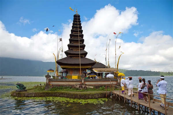 Pura ulun danu Tapınağı bali — Stok fotoğraf