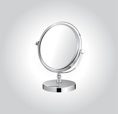 Vector make-up mirror clipart