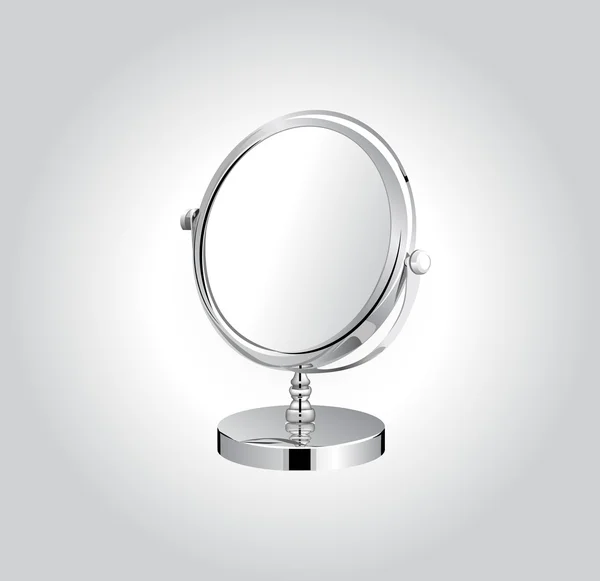 Вектор косметичним дзеркалом — стоковий вектор