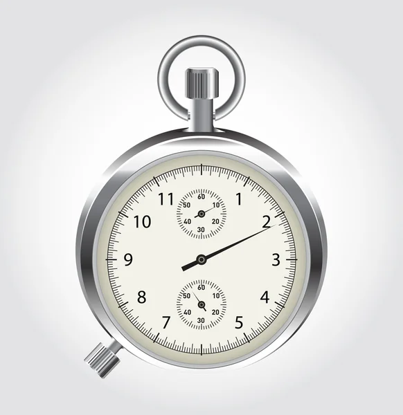 Вектор зупинити годинник у високій деталізації — стоковий вектор