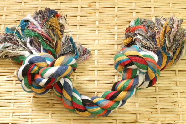 Coloured rope — Stock Photo, Image