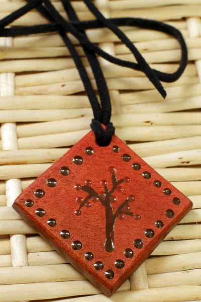 Amuleto mágico de argila — Fotografia de Stock