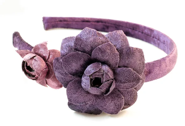 Haarband mit Blumen — Stockfoto