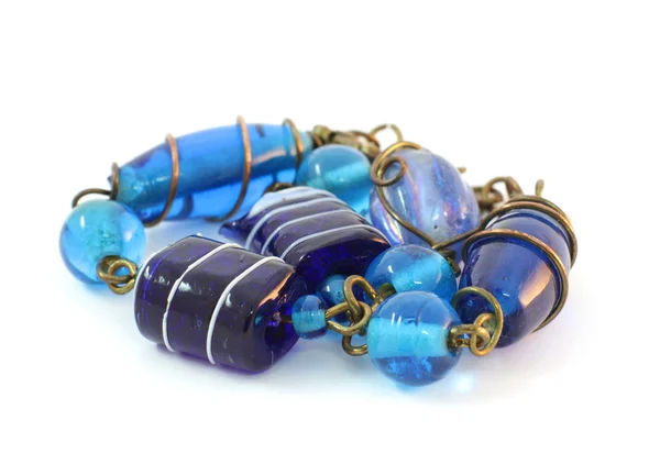 Bracelet handmade from Murano glass — Stock Photo, Image
