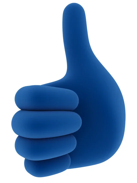 Thumb up "like" symbol — Stock Photo, Image