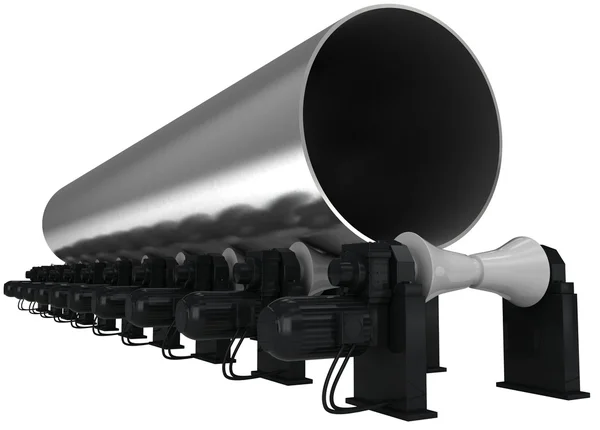 Big-diameter pipe — Stockfoto