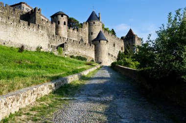 Carcassonne ortaçağ şehir