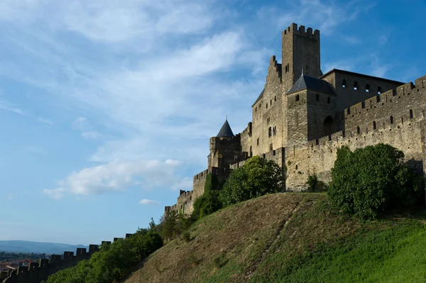 Carcassonne mittelalterliche stadt — Stockfoto