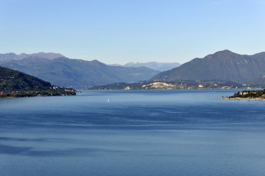View of Lake Maggiore clipart
