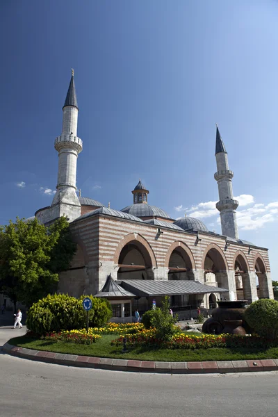 Masjid Lama adalah sebuah masjid Utsmaniyah awal abad ke-15 di Edirne — Stok Foto