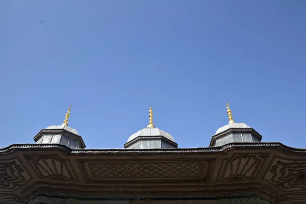 Detalle del techo de III. Fuente Ahmet — Foto de Stock