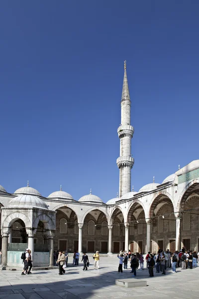 Мечеті Султанахмет блакитно мечеть — стокове фото
