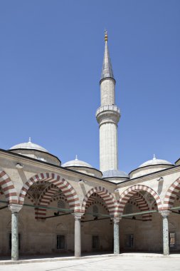 bir minare uc serefeli Camii, edirne, Türkiye