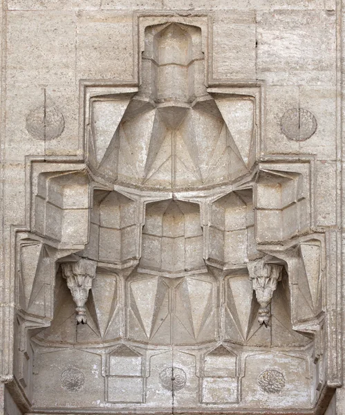Relief in selimiye moskee in edirne, Turkije — Stockfoto