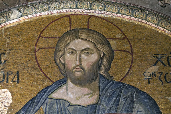 Ο Ιησούς Χριστός, χώρα εκκλησία, Κωνσταντινούπολη, Τουρκία — Φωτογραφία Αρχείου