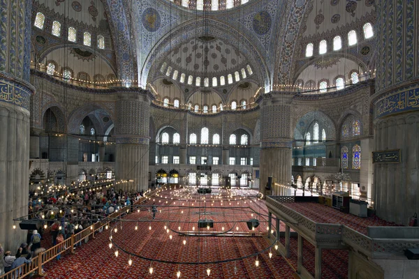 阿合麦特清真寺，伊斯坦布尔，土耳其 — 图库照片