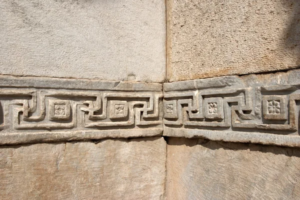 Deail od hadrian chrámu, Efesu — Stock fotografie