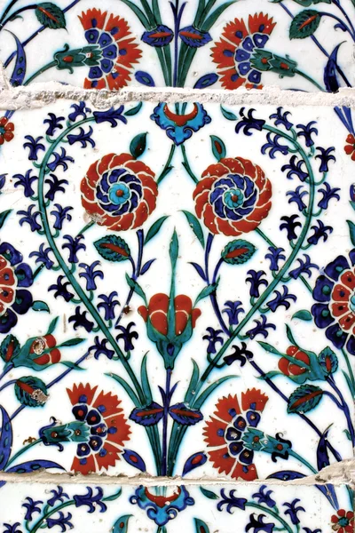トルコのタイル、エユップ スルタン モスク — ストック写真
