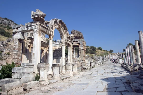Tempio di Adriano, Efeso — Foto Stock