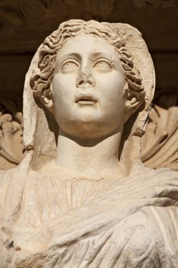 Sophia bilgelik antik heykel tanrıçası