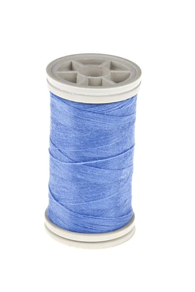 stock image Sewing thread spool isolated on white