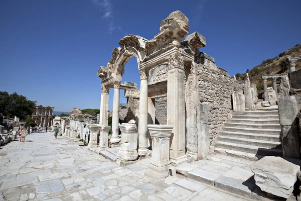 Hadrianova chrámu, Efesu, izmir, Turecko — Stock fotografie