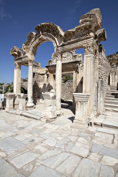 Hadrianova chrámu, Efesu, izmir, Turecko — Stock fotografie