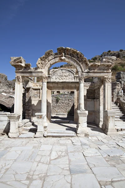 Hadrianova chrámu, Efesu, izmir, Turecko — Stock fotografie