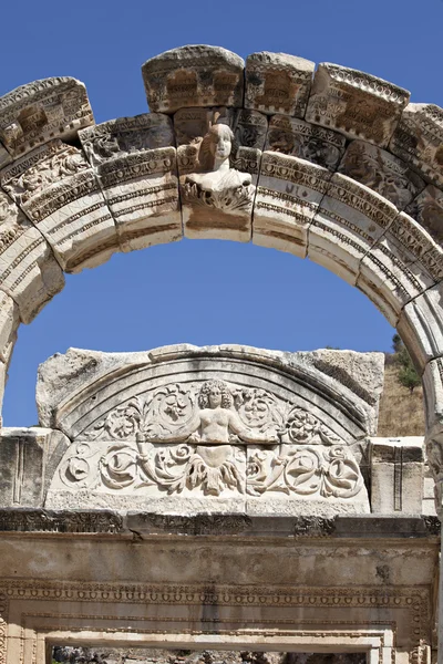 Tempel van Hadrianus, Efeze — Stockfoto