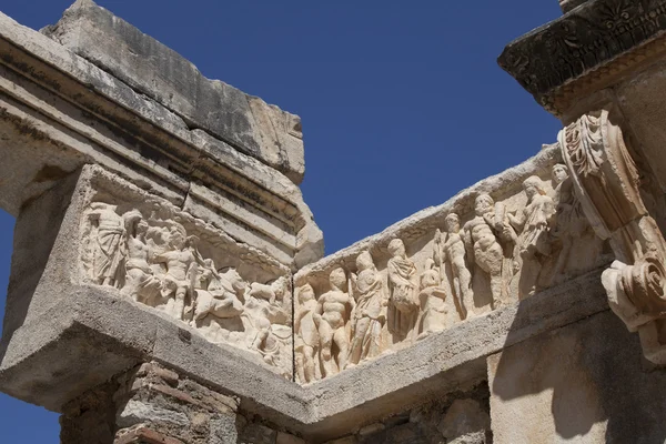 Deail από τον ναό του Αδριανού, Εφέσου — Φωτογραφία Αρχείου