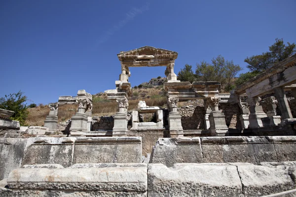 A Fonte de Traiano, Éfeso — Fotografia de Stock