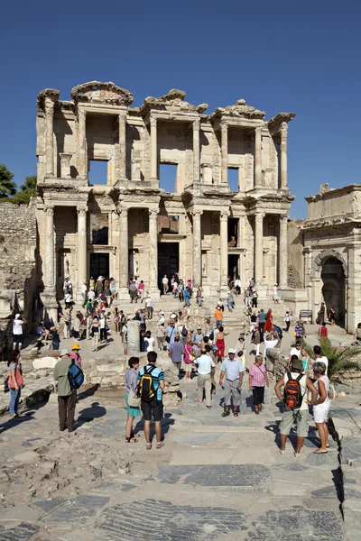La bibliothèque de Celsus à Ephèse — Photo
