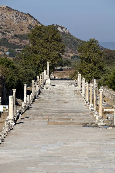 Horbour street in Ephesus — Stock Photo, Image