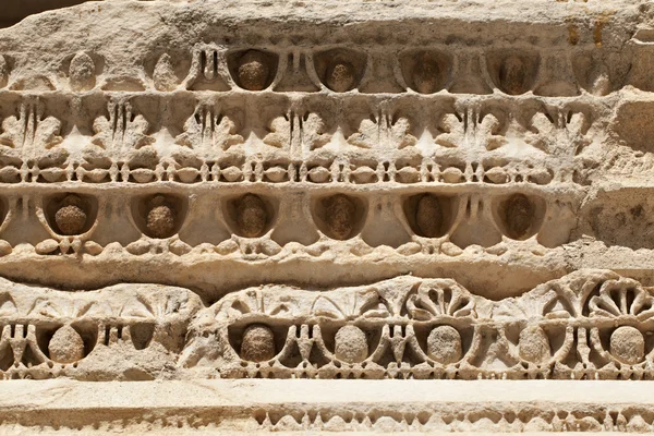 De bibliotheek van celsus is een oude gebouw in Efeze — Stockfoto