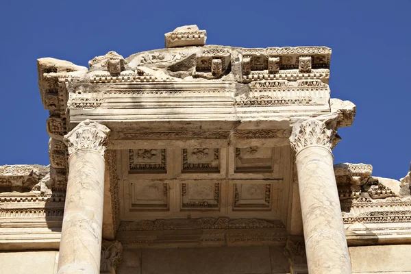 Бібліотека Цельсія є стародавній будівлі в Ефес — стокове фото
