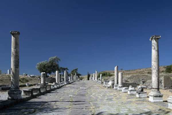 Street av pergamon — Stockfoto