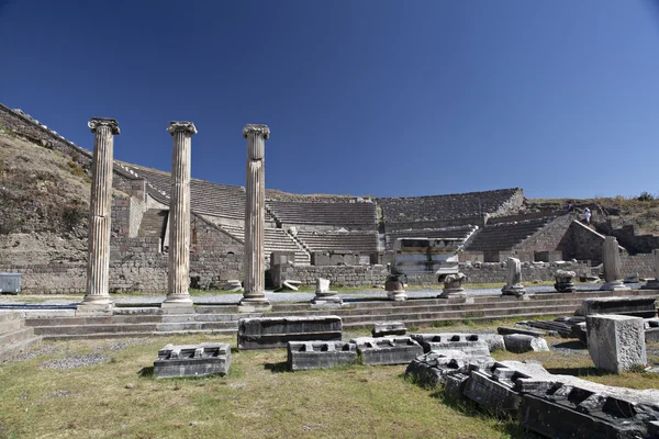 Ruinas de Pérgamo en Bergama —  Fotos de Stock