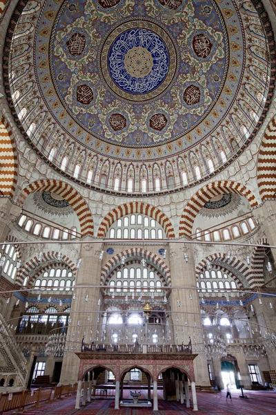 Interier vista della Moschea di Selimiye — Foto Stock