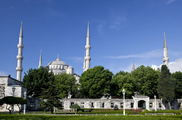 Mesquita Sultan Ahmet / Mesquita Azul — Fotografia de Stock
