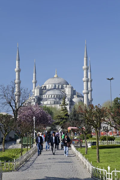 Sultan Ahmet mecsettől / Blue Mosque — Stock Fotó